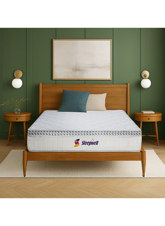سليب ويل Sleepwell Ortho Pro Profiled Foam | Orthopedic Mattress | Accuprofile Technology | Impressions (Memory) Foam | Spine & Back Supoort | Neem Fresche Technology | Single Size (200L x 90W x 25H cm) | 10 Nights Trial - Image 1